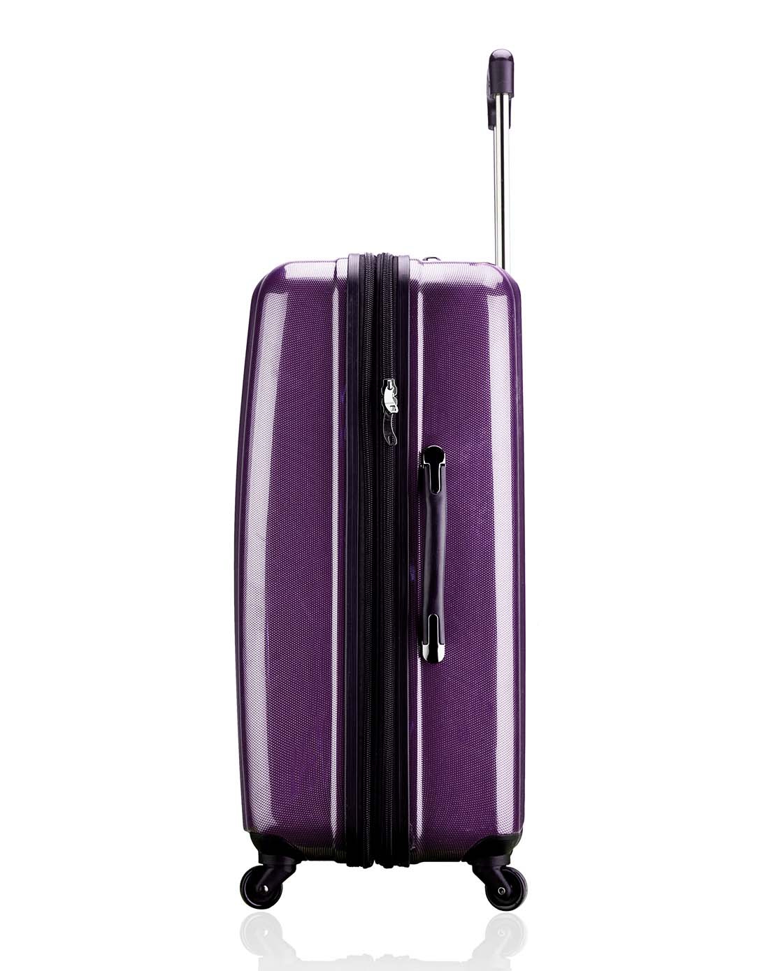 olympia奥林匹亚箱包移动专场紫色镜面拉杆箱 28寸vhf-7129-purple