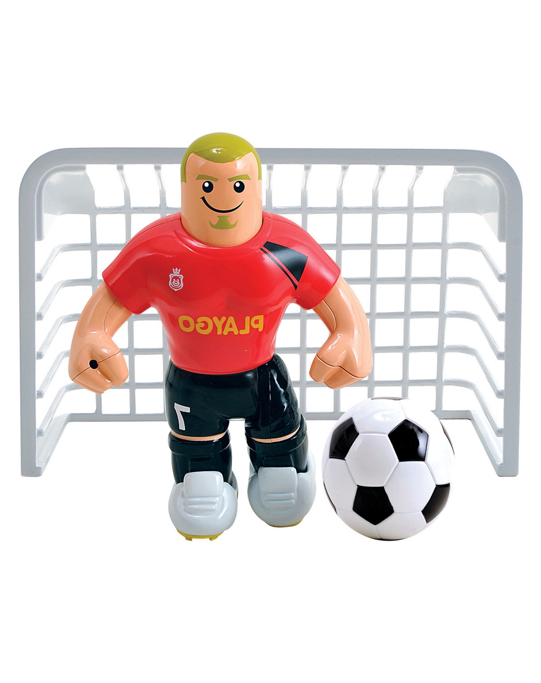 贝乐高益智单人足球玩具