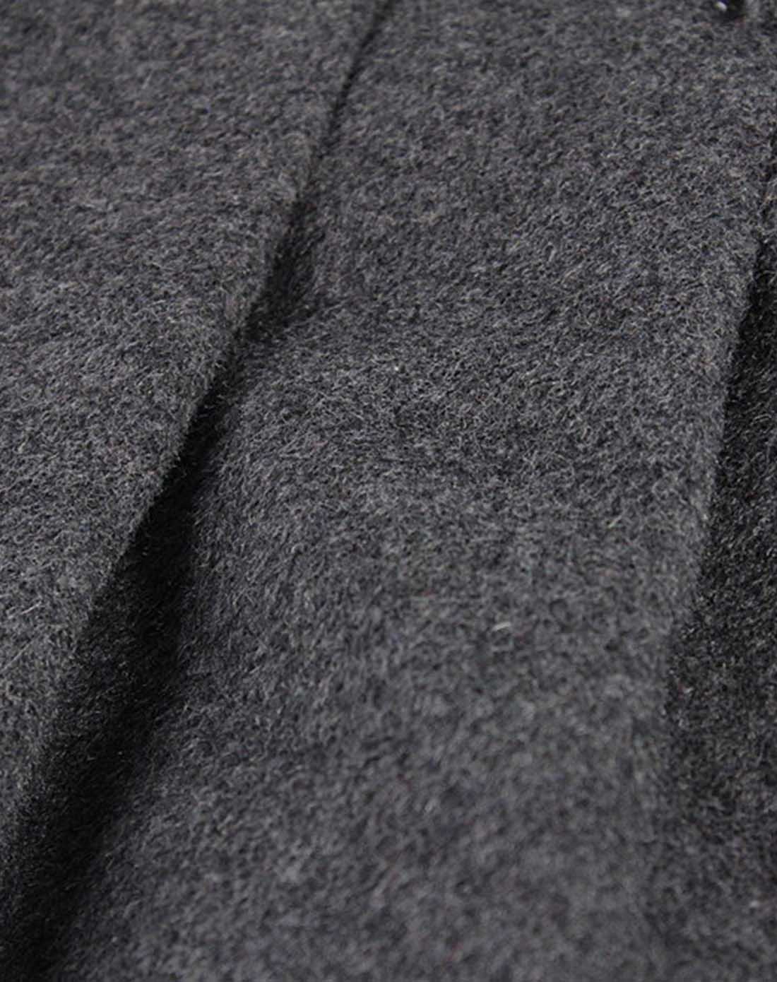 深花灰 羊毛女款经典毛呢料短裤