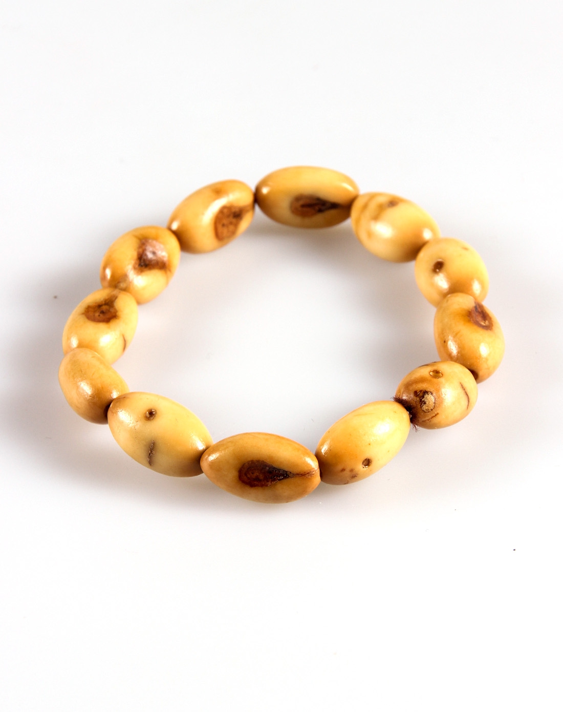 天然菩提中佛眼手链