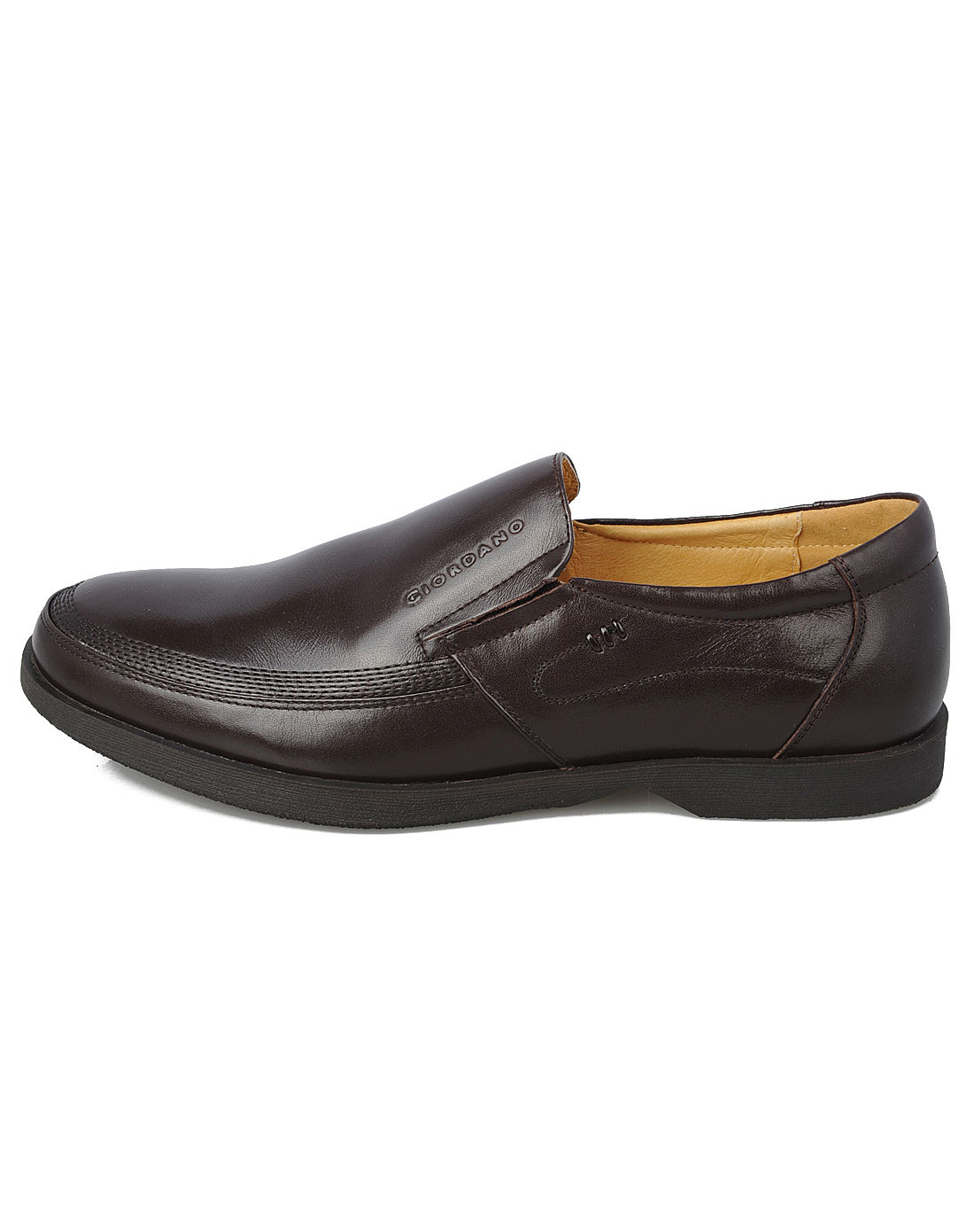 佐丹奴男款棕色休闲皮鞋33336022_唯品会