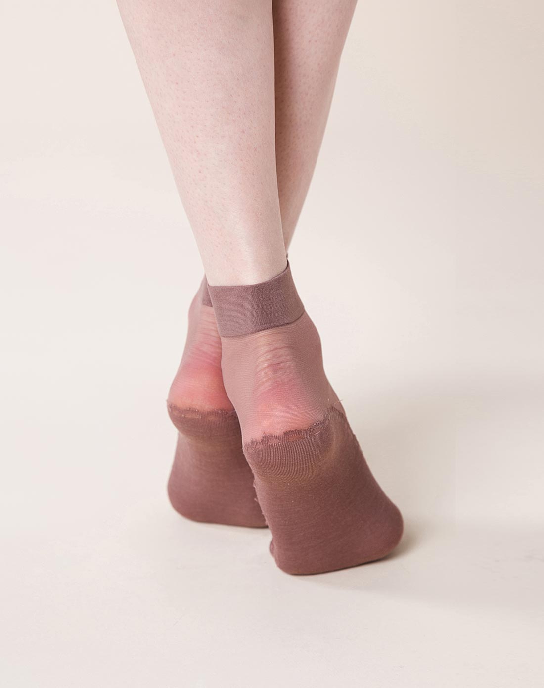 纤丝鸟&曼姿袜子曼姿manzi 15d咖啡包芯丝防滑竹炭底短袜六双装ch3200