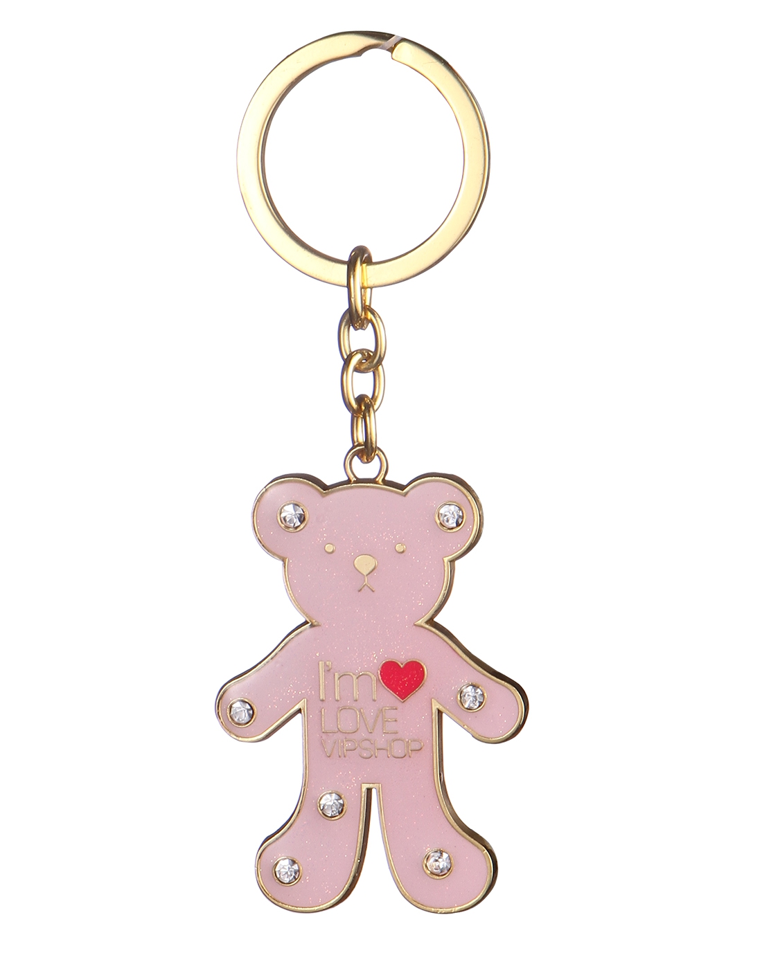 唯品定制小熊钥匙扣