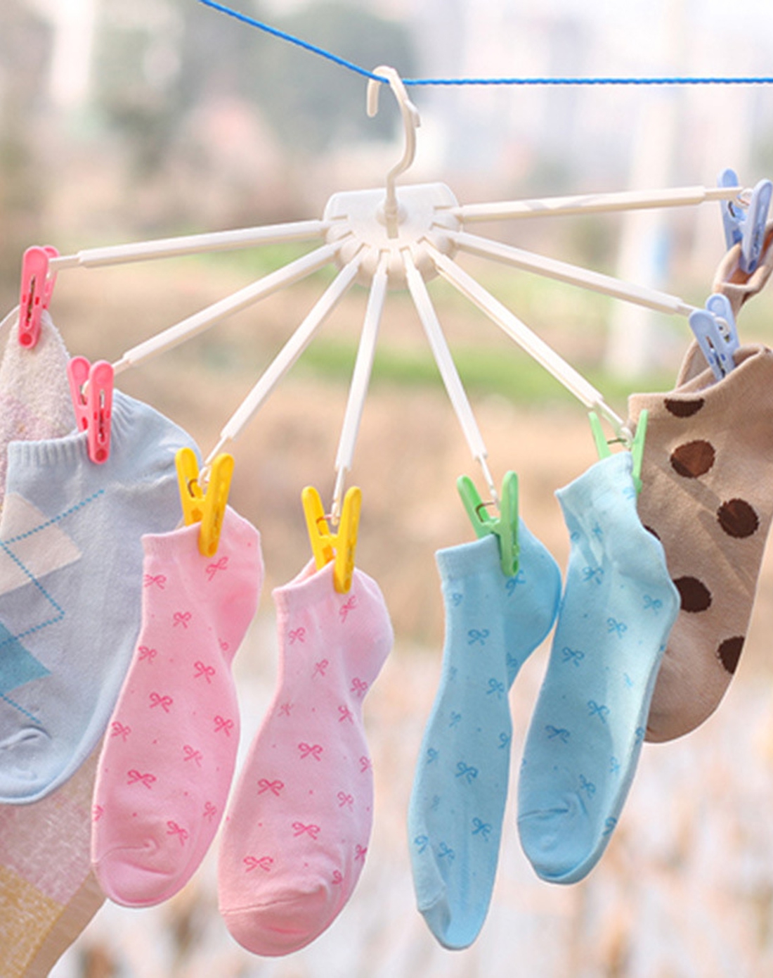 创意家居袜子晾晒架