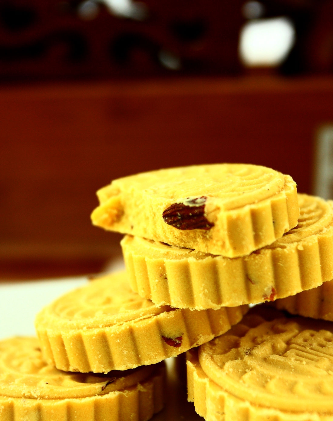 澳门特产礼记饼家古法秘制杏仁粒杏仁饼410g