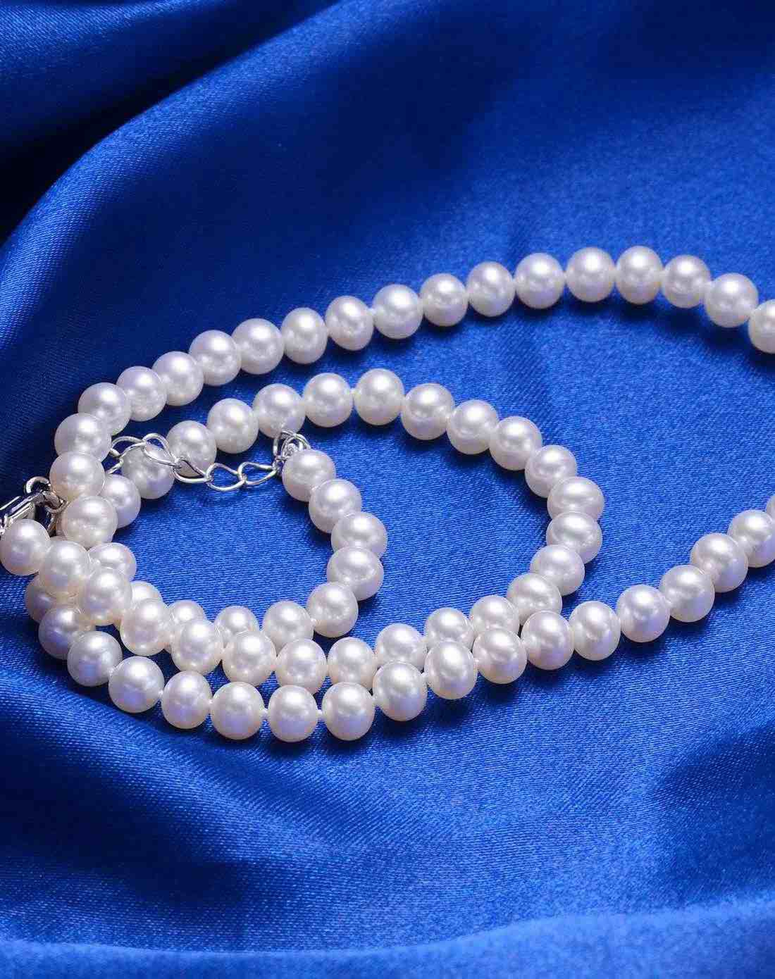 小清新 5mm珍珠串项链(赠证书)