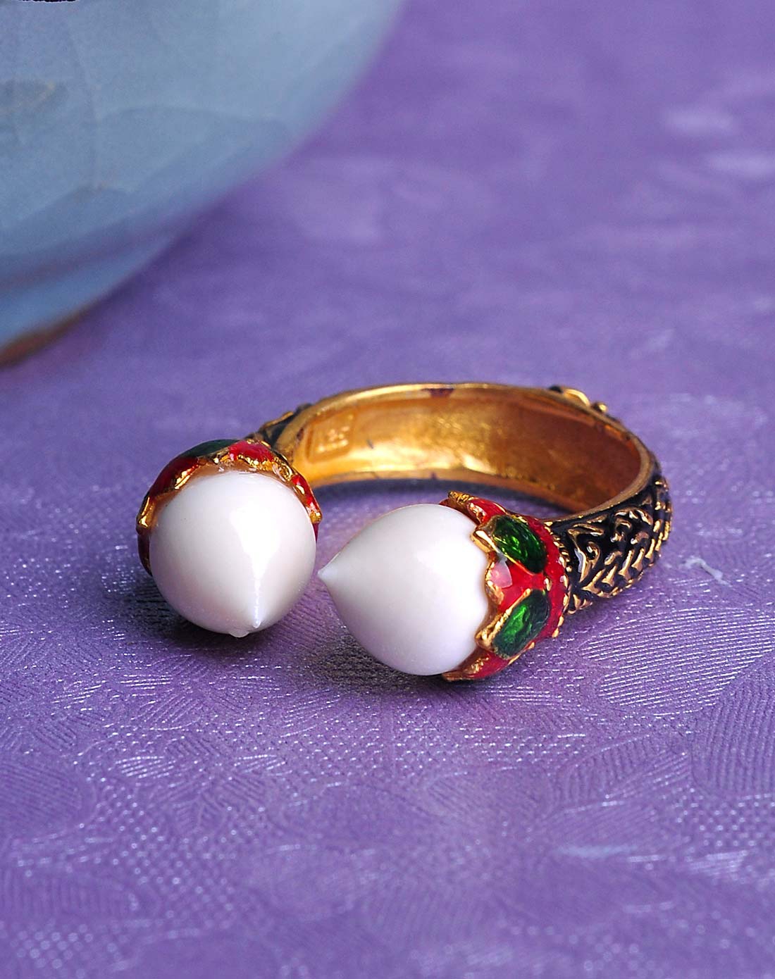 幸福安康猛犸象牙戒指(附证书)