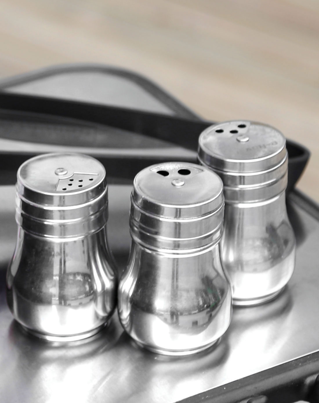 世家畅味不锈钢调料罐(3只装)