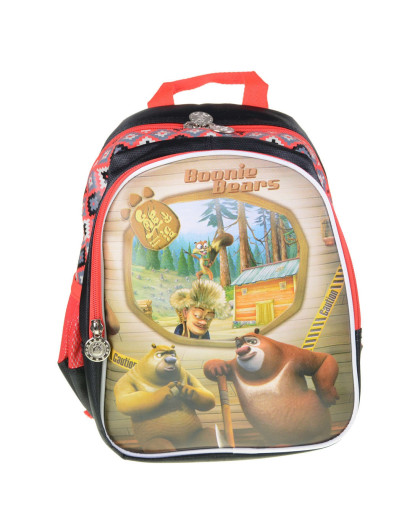 熊出没 黑色幼儿书包