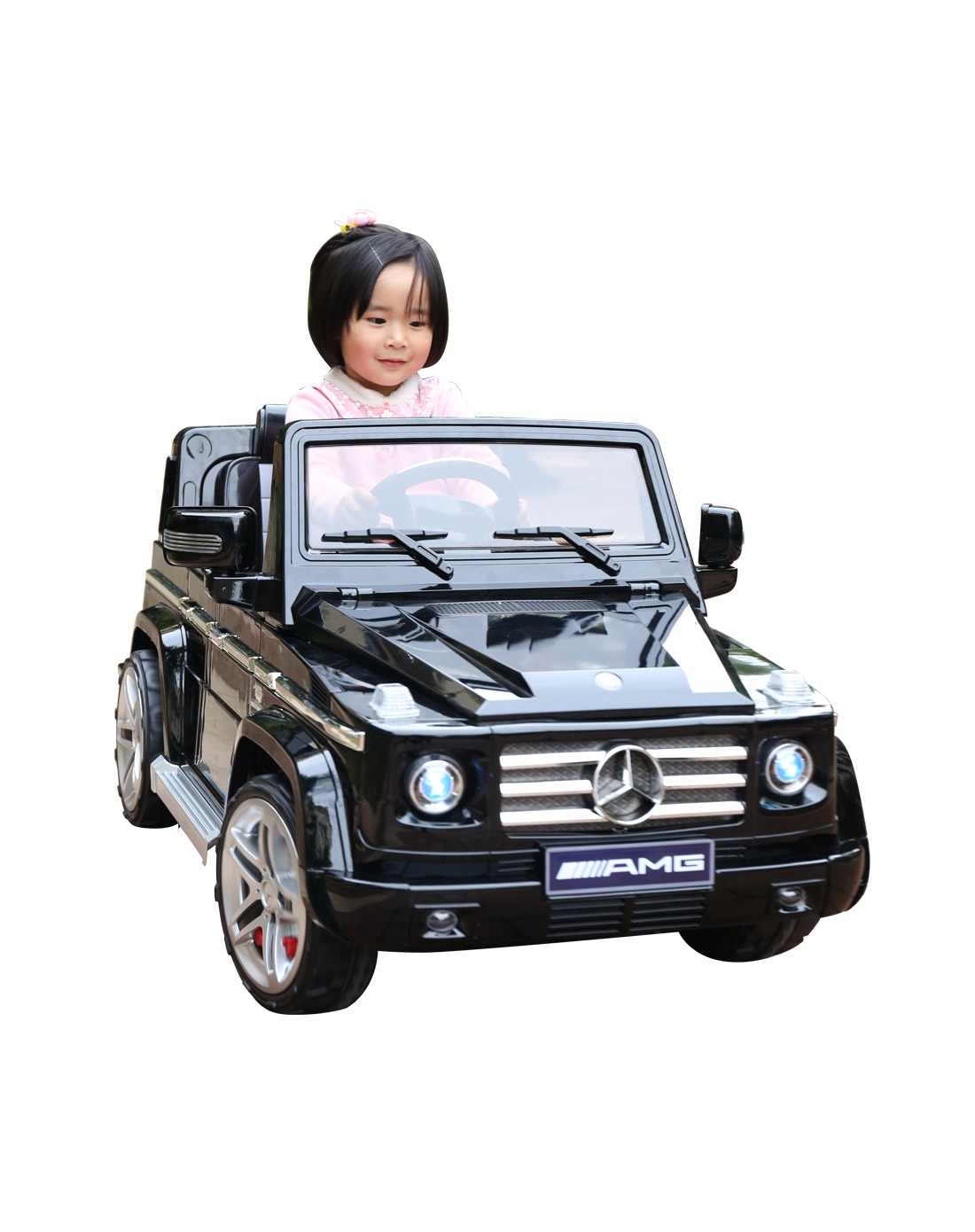 奔馳g55烤漆2.4g版兒童越野電動車