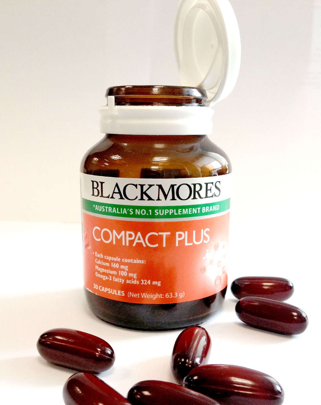 佳固(omega3)钙镁复合胶囊 30粒