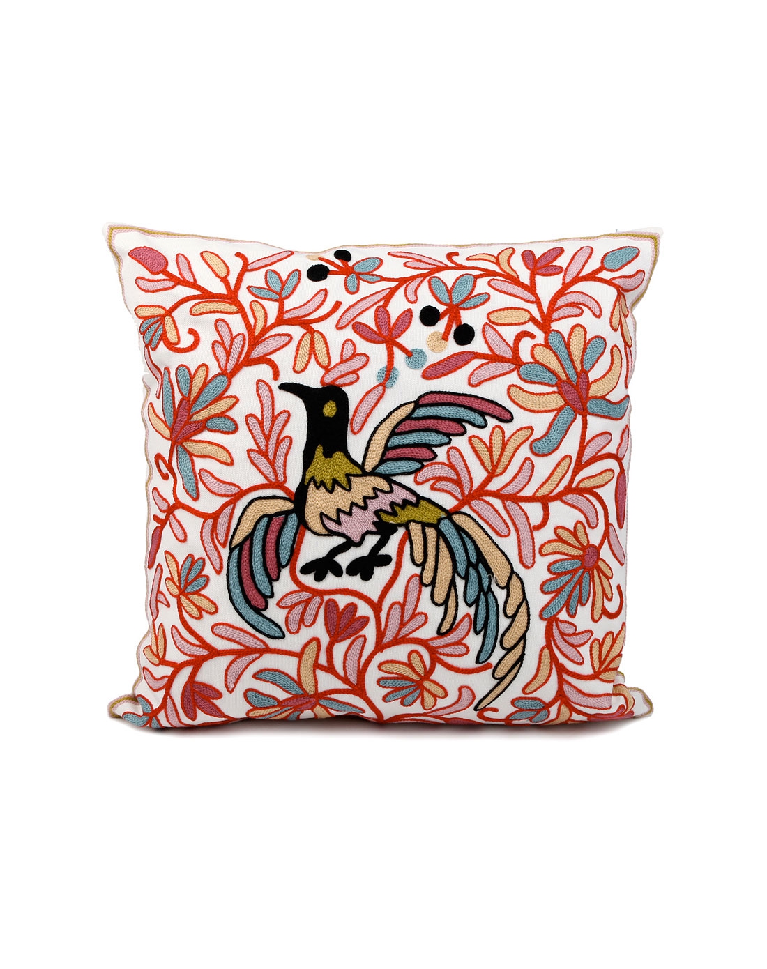 > 凤凰于飞 45*45cm手工刺绣含芯抱枕