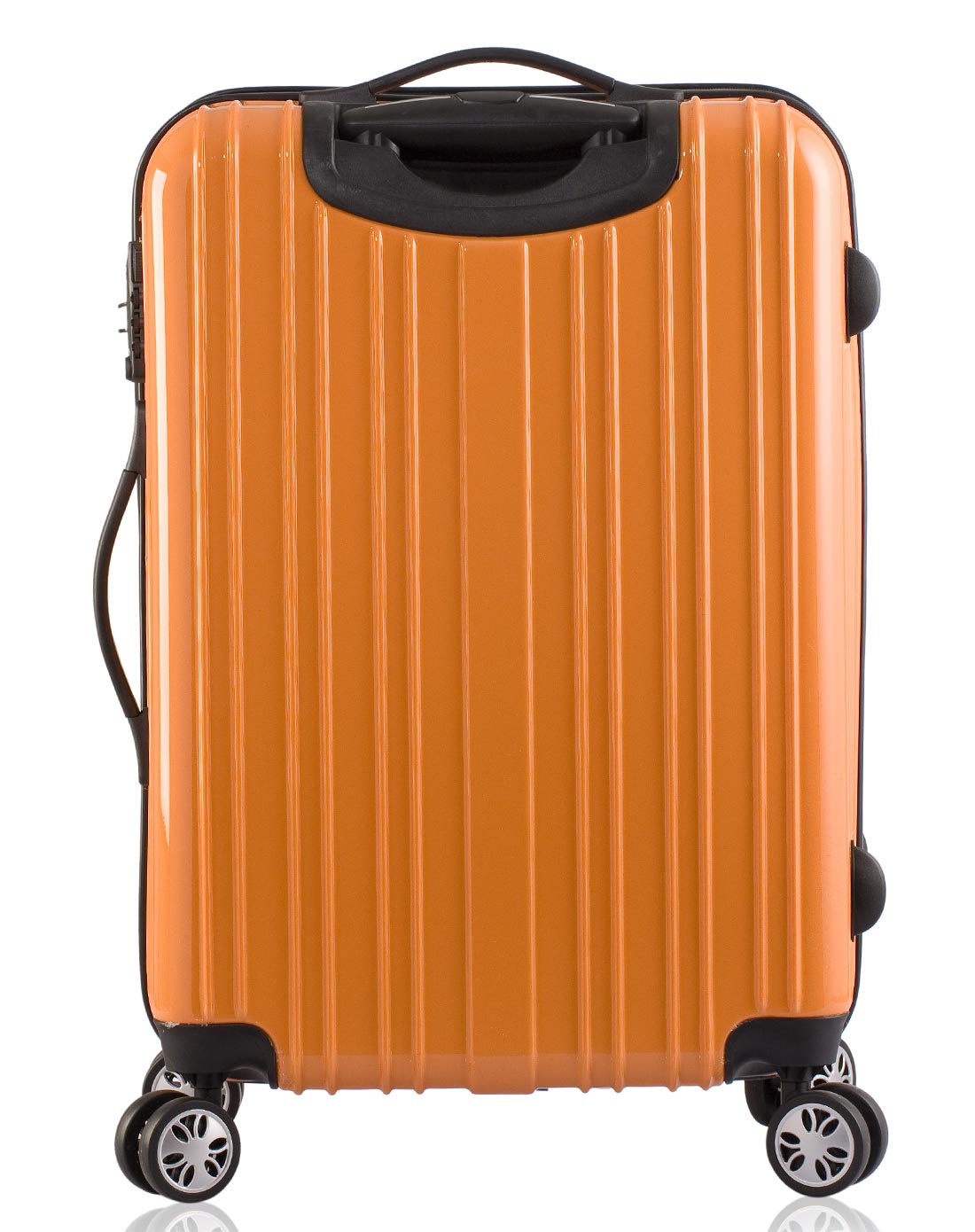 橘色24寸拉杆箱