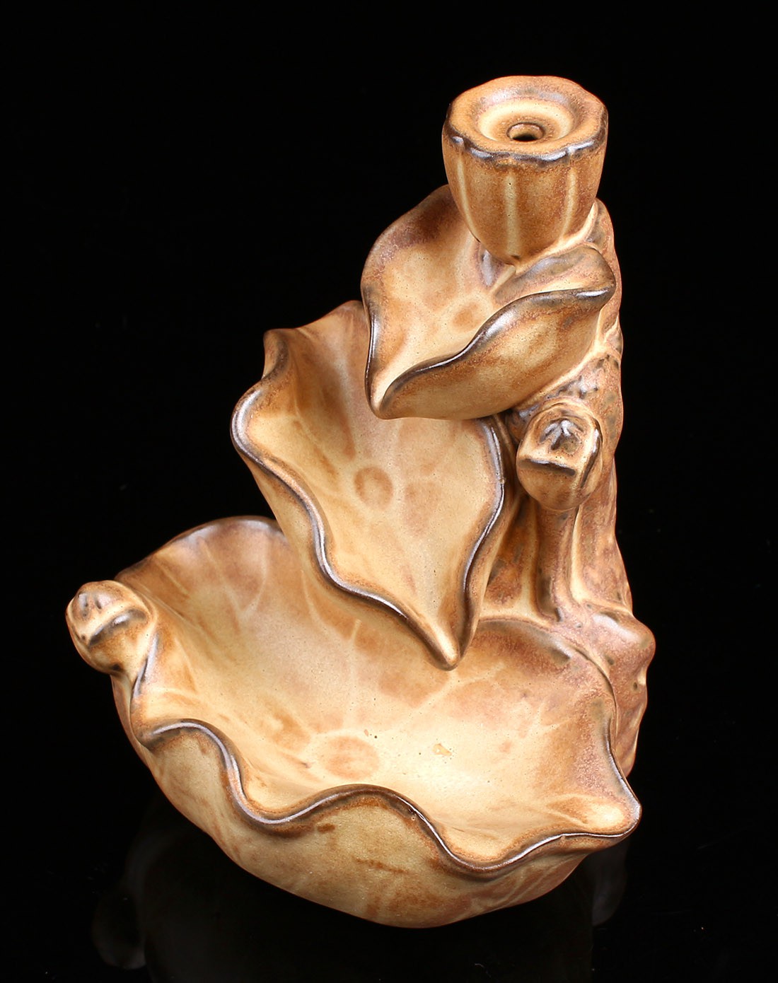 陶瓷倒流香座-爱莲说