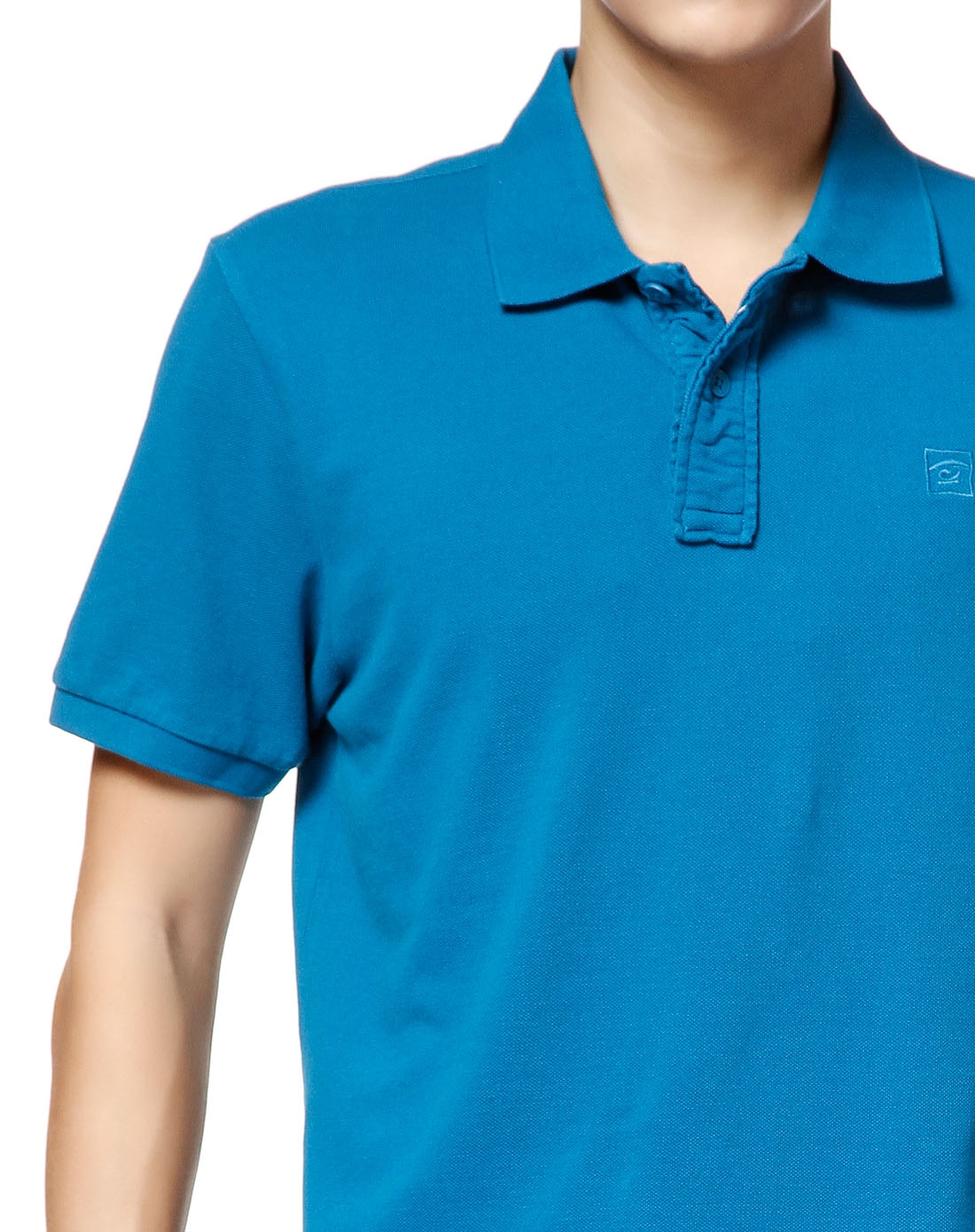 男款经典百搭钴蓝色短袖t恤