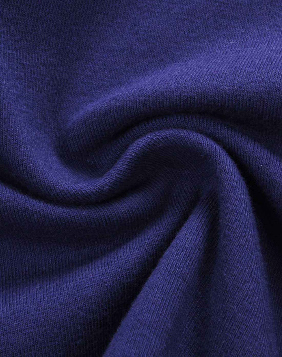 女童藏青花边短袖t恤