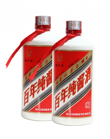 老掌柜百年纯酱五年陈酿 53°酱香型白酒(2瓶特惠装)