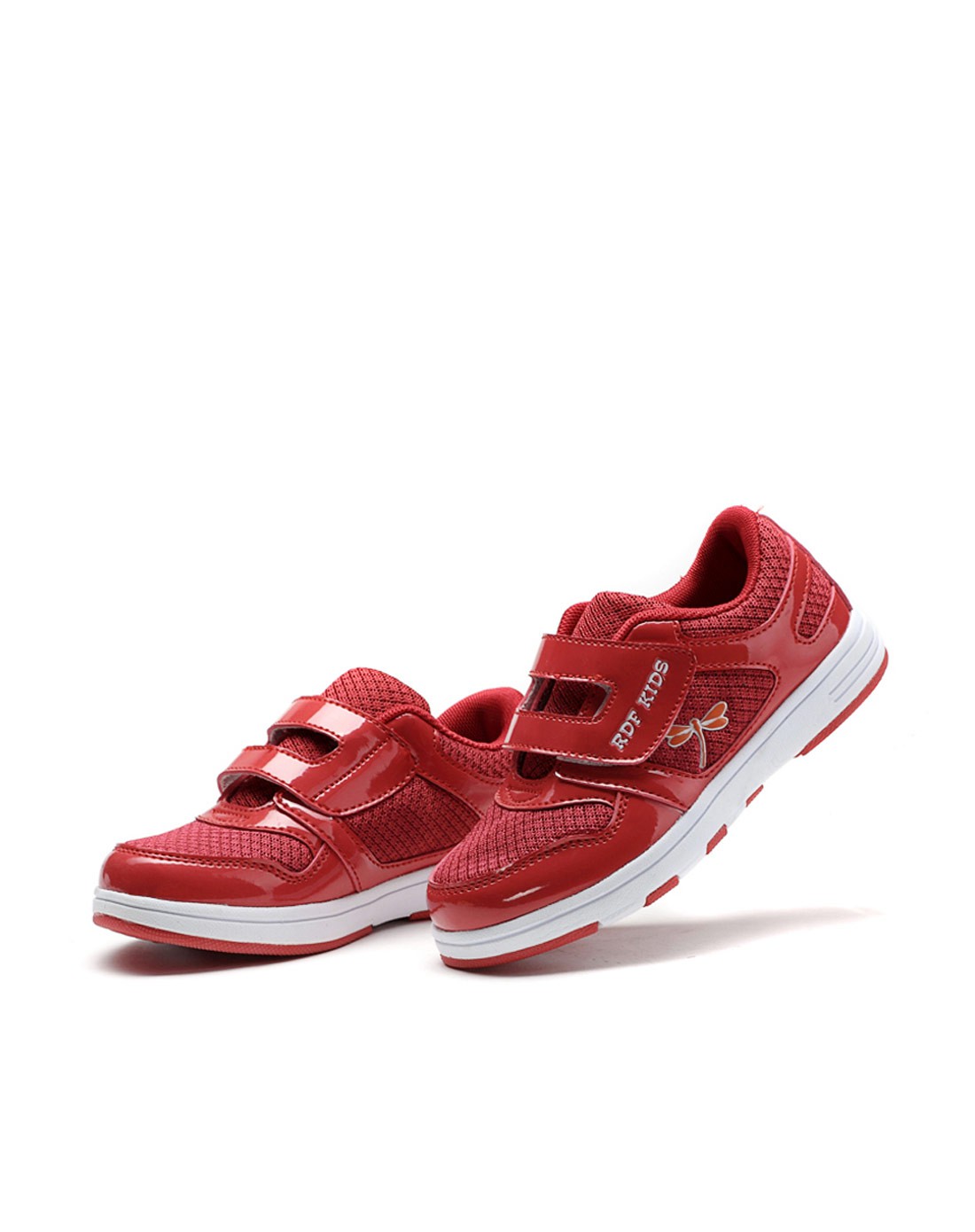 红蜻蜓kids童装童鞋专场女小童红色运动单鞋512x4d1s11202_唯品会
