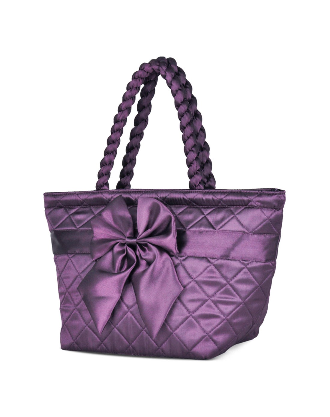 女款紫色中号饺子包