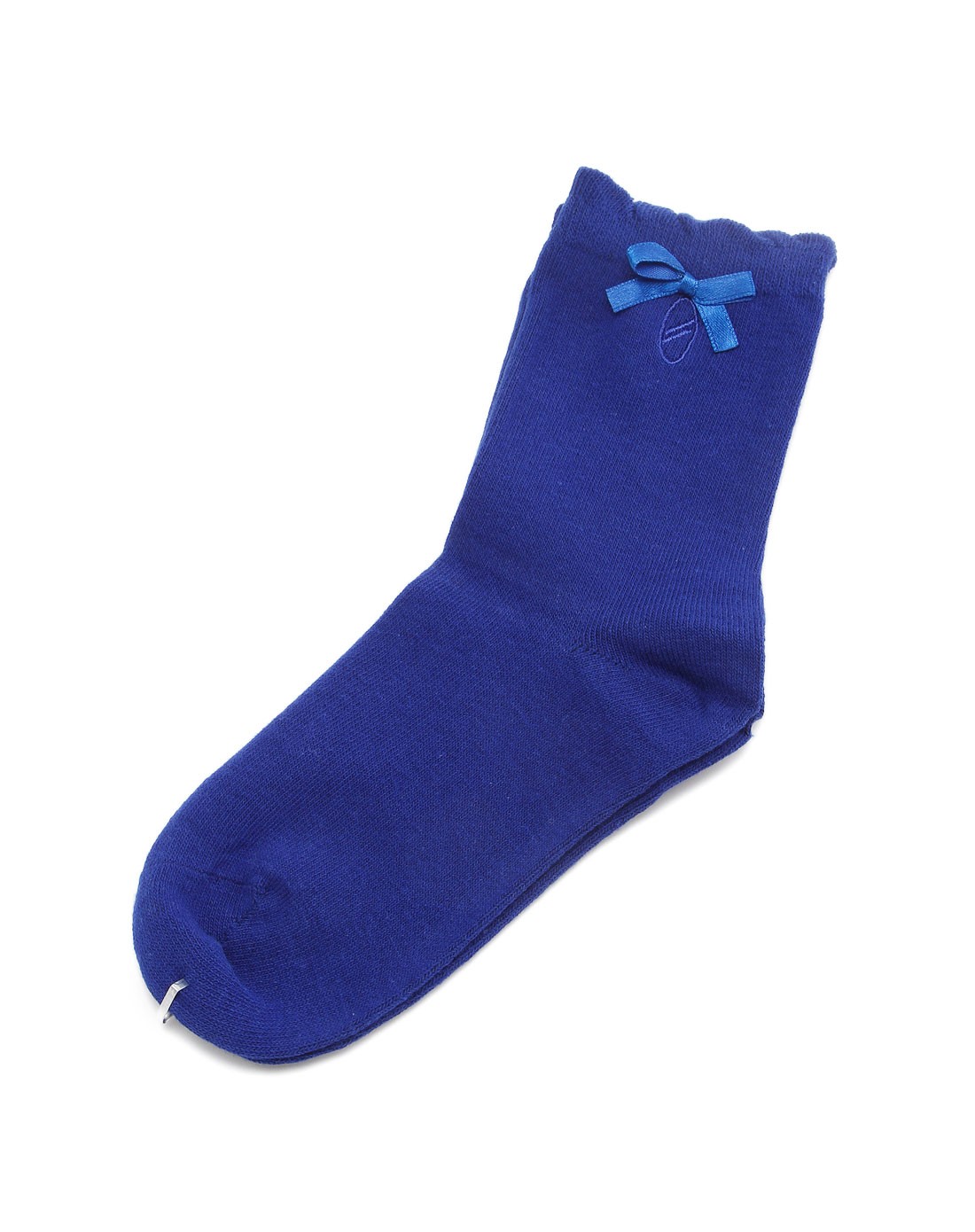 女童舒适蓝色袜子