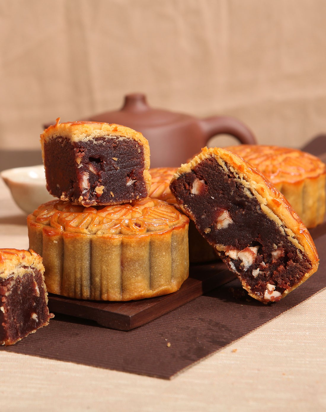 陶陶居陈皮榄仁豆沙月饼