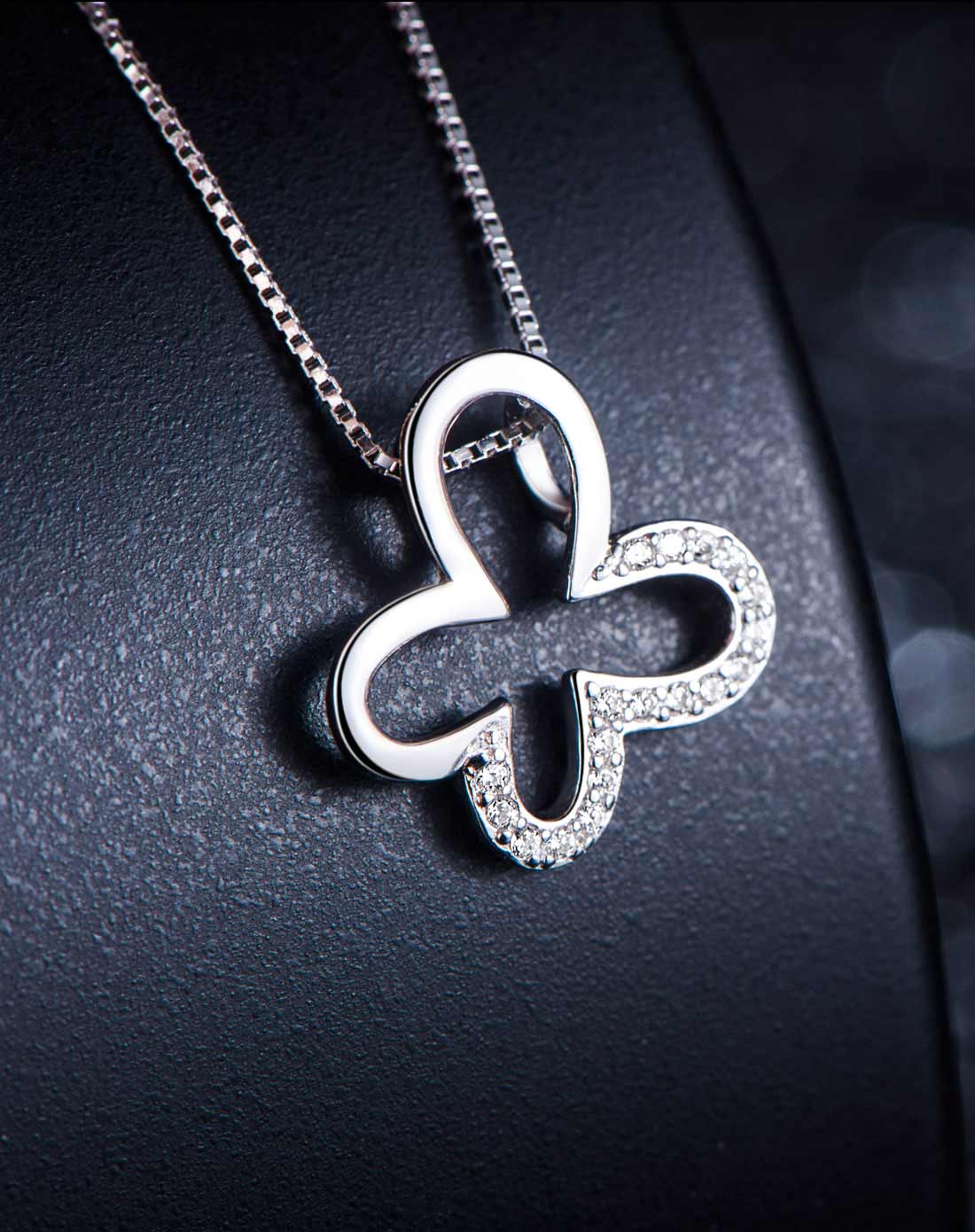 缤纷银饰荟-七度 银925链坠