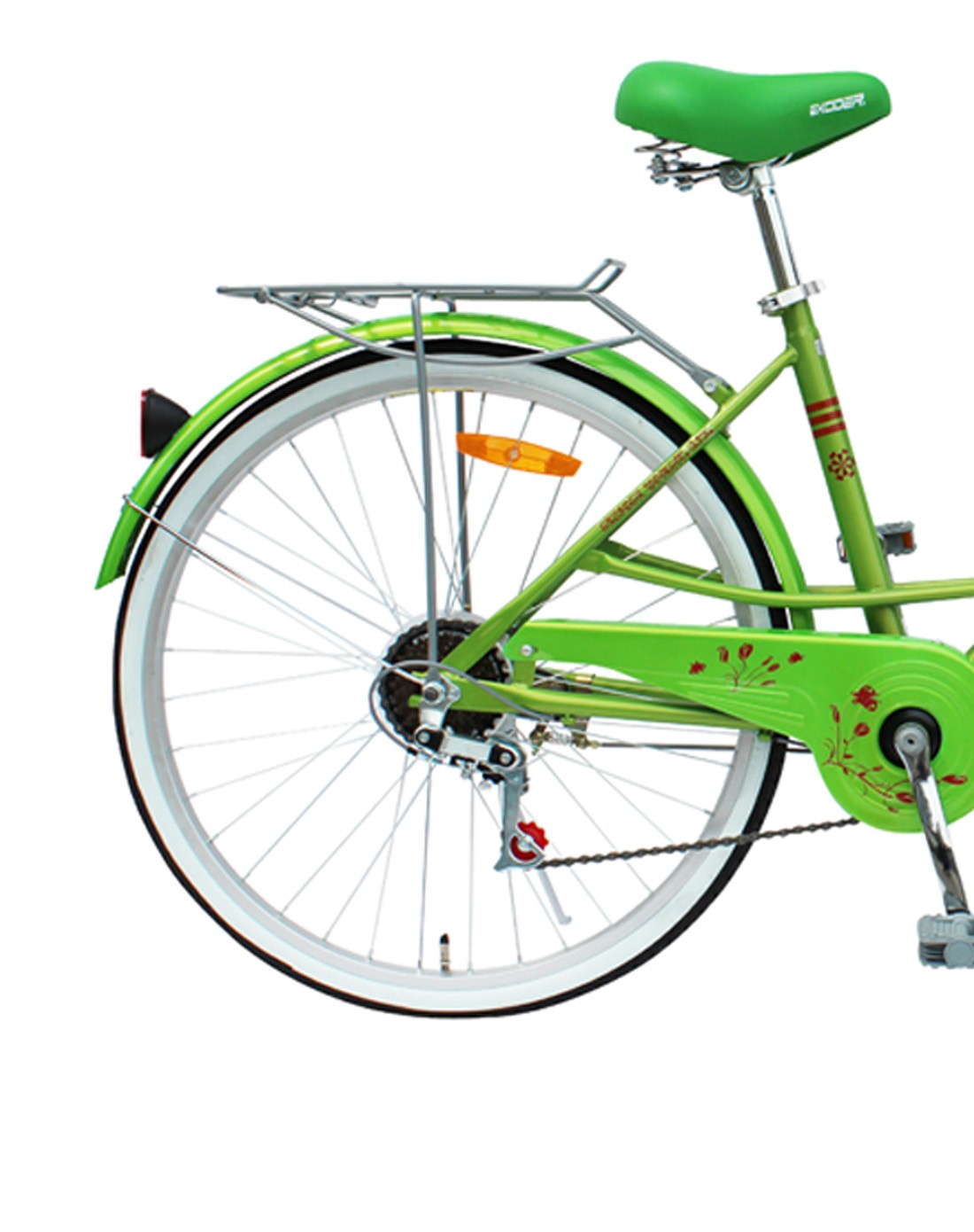 韩国品牌24寸7速变速女式淑女自行车