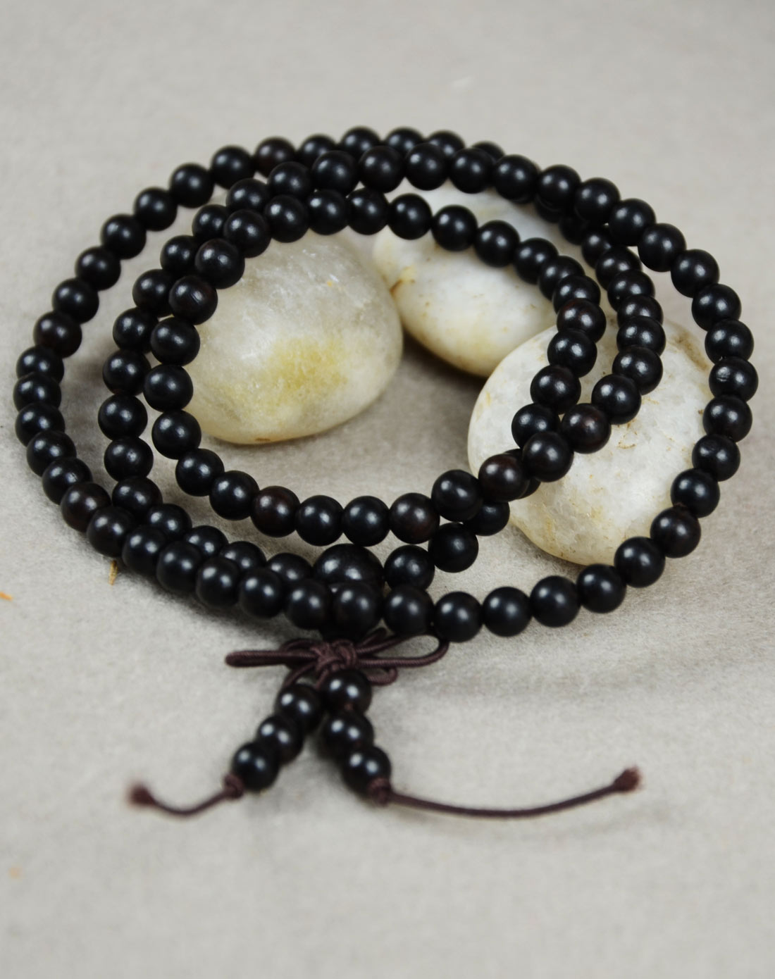 黑檀木手链108*0.