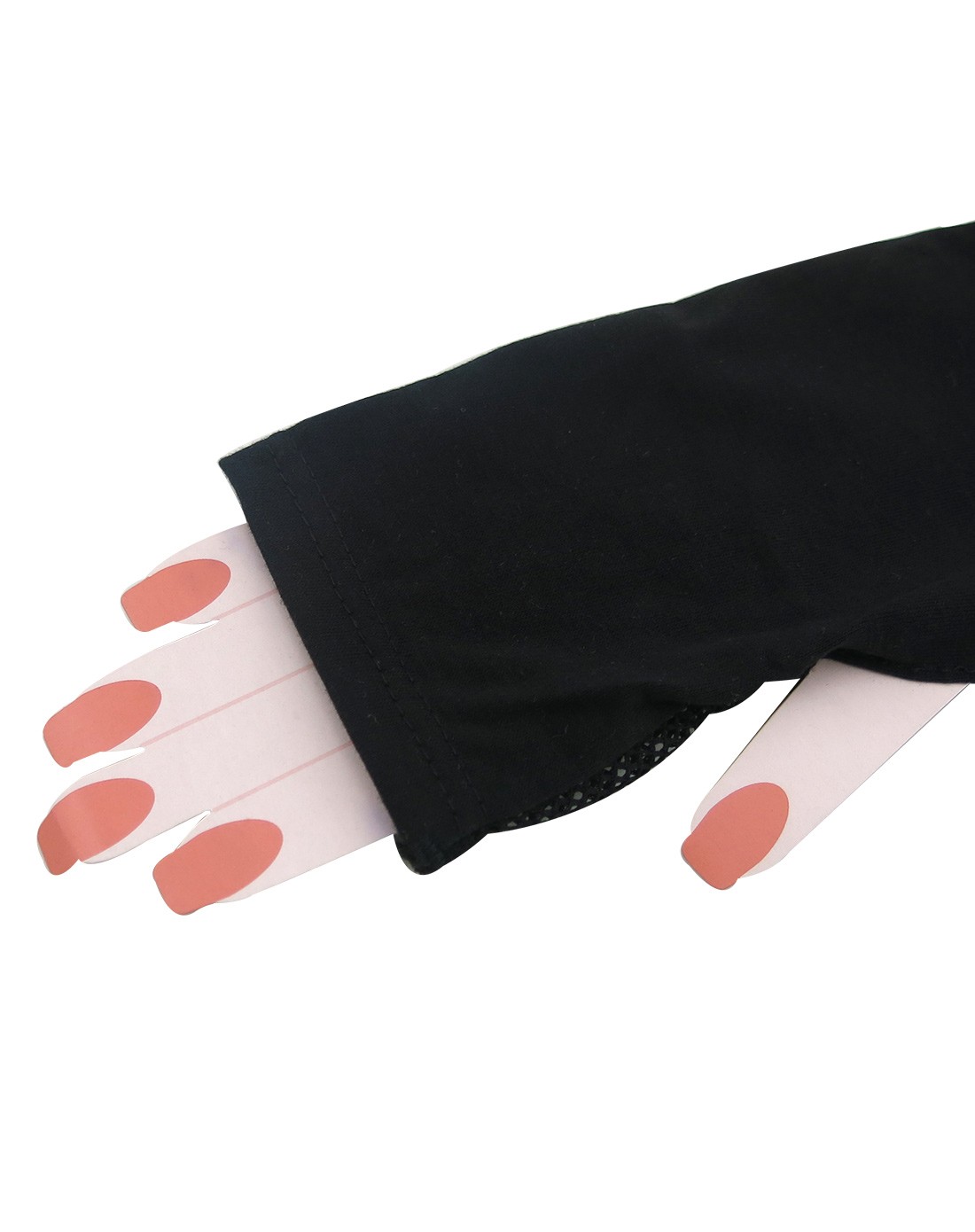 日本mirareed防晒保暖隔紫外线柔肌手袜-黑色