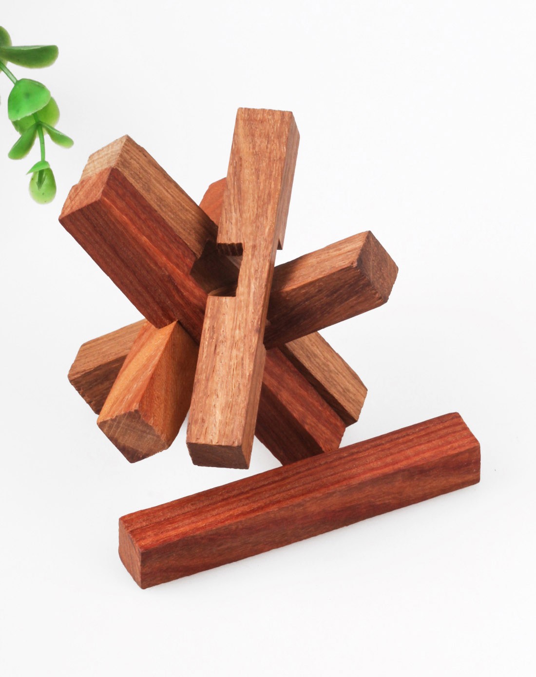 精选实木鲁班锁