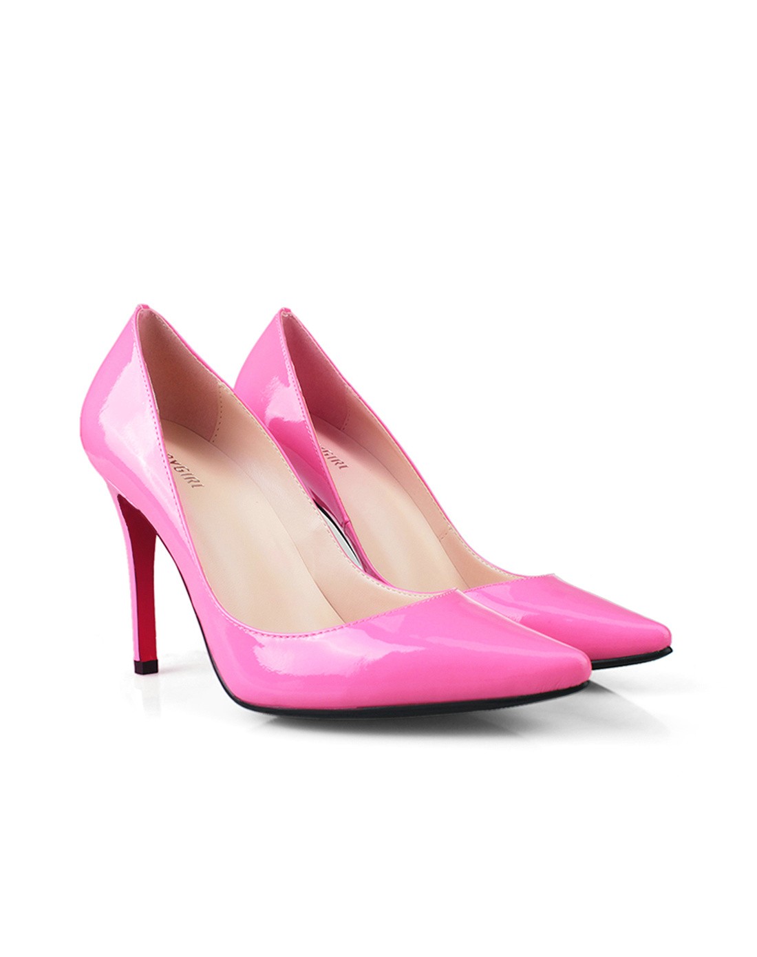 2014秋季新款水粉色韩味十足尖头气质高跟鞋