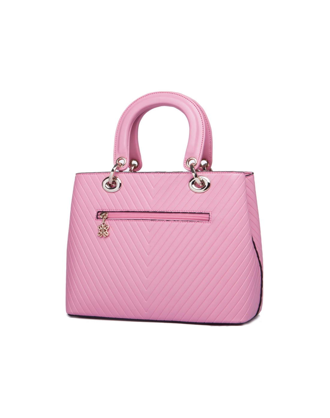 麦包包集团时尚阿尔法·阿蒂斯特 粉红色diana系列手提斜挎包