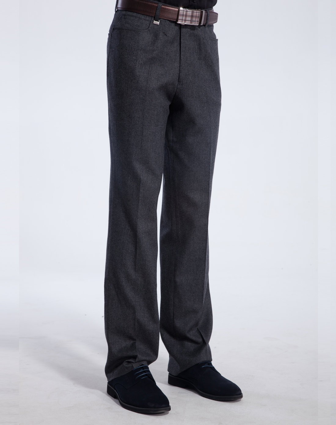 男装深灰色西裤