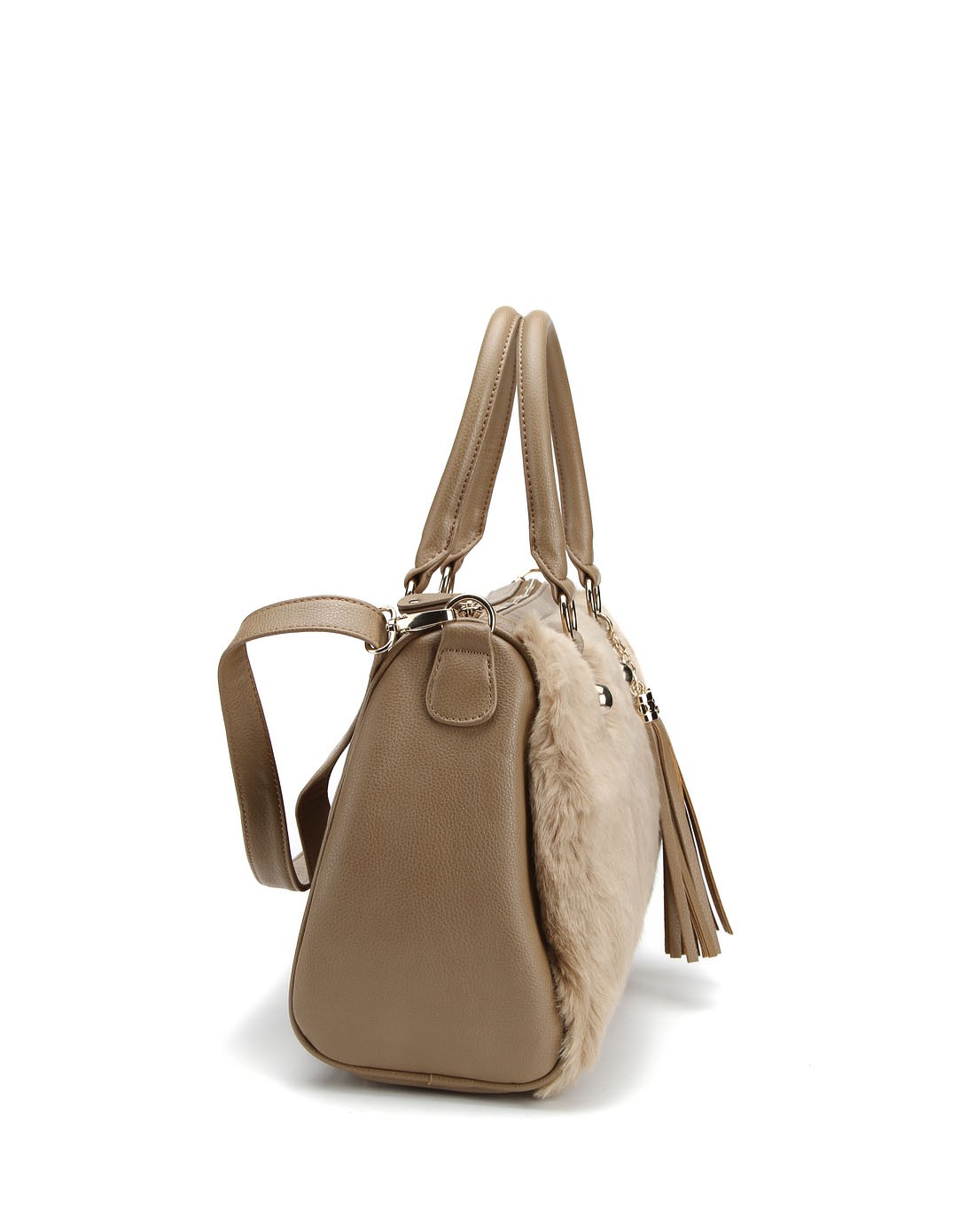 暗驼色高贵时髦两用包