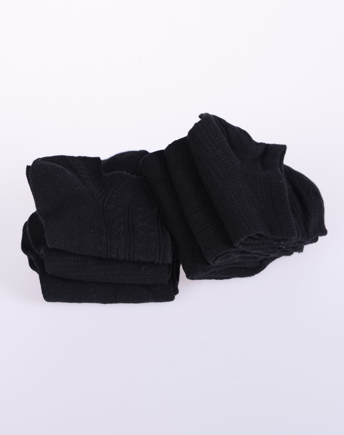 6双装个性纯黑女船袜