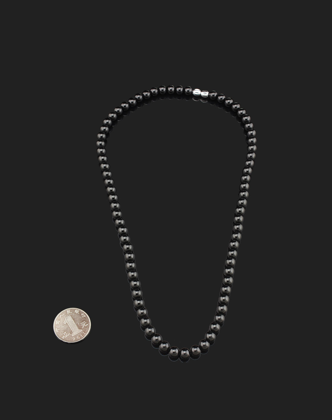 中性黑玛瑙项链