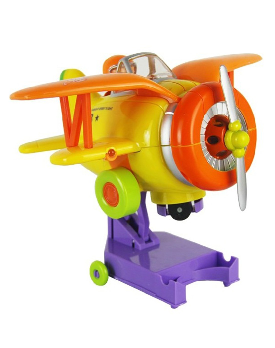 奇妙飞机卡通音乐小飞机儿童玩具飞机