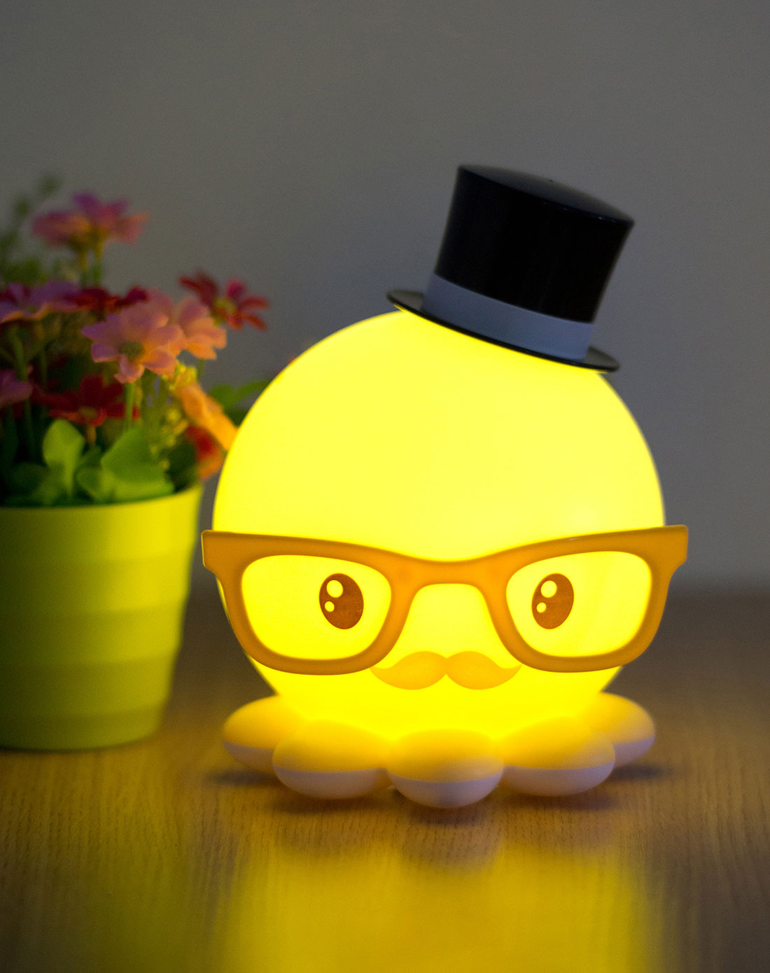 充电式八爪鱼夜灯