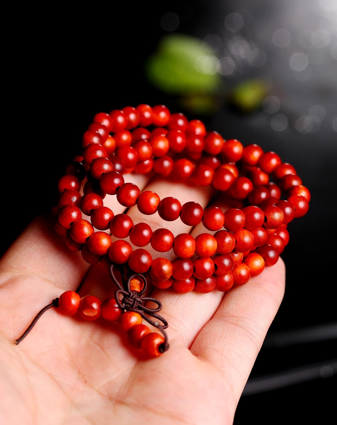 印尼红土血龙木手串 6mm108