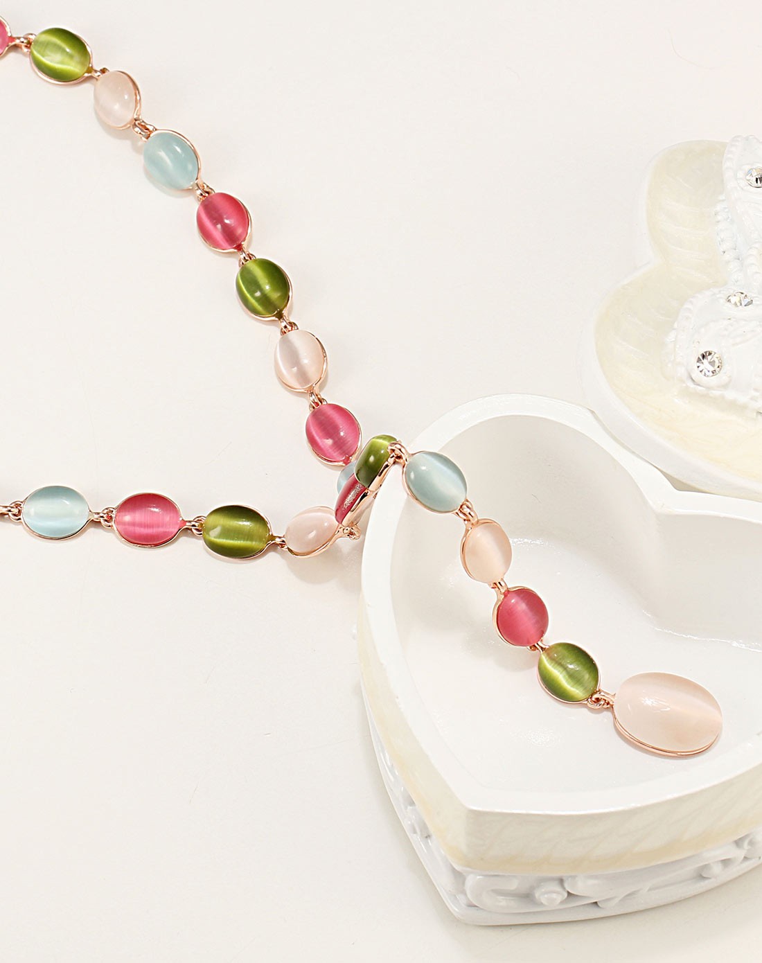 优雅时尚浪漫爱在巴黎项链