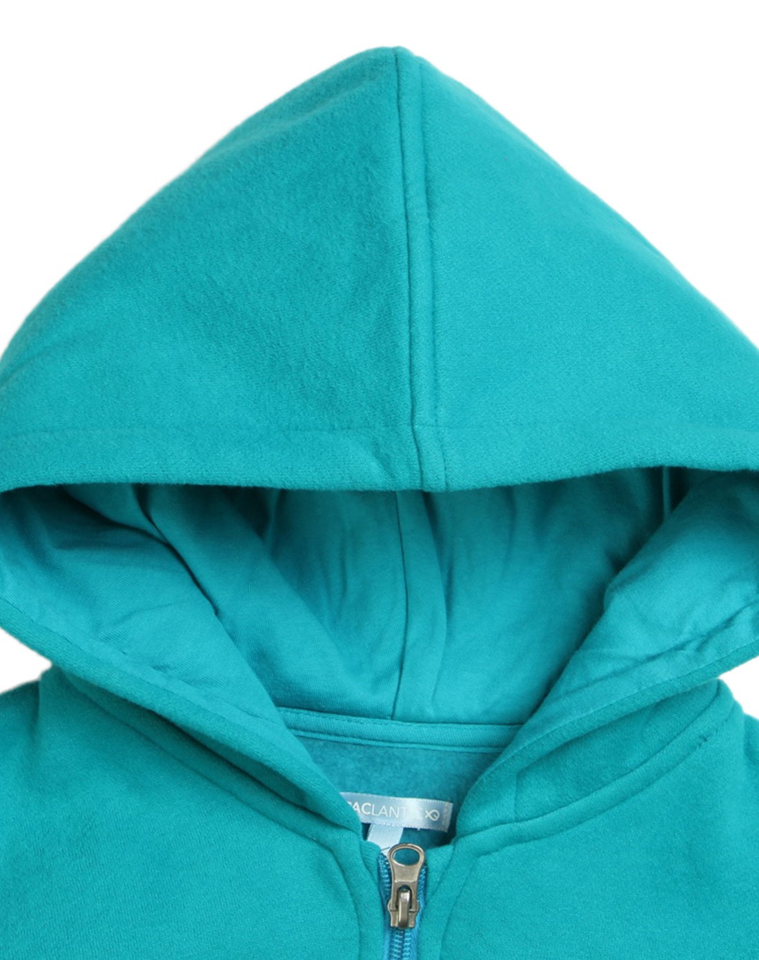 男女童孔雀蓝卫衣