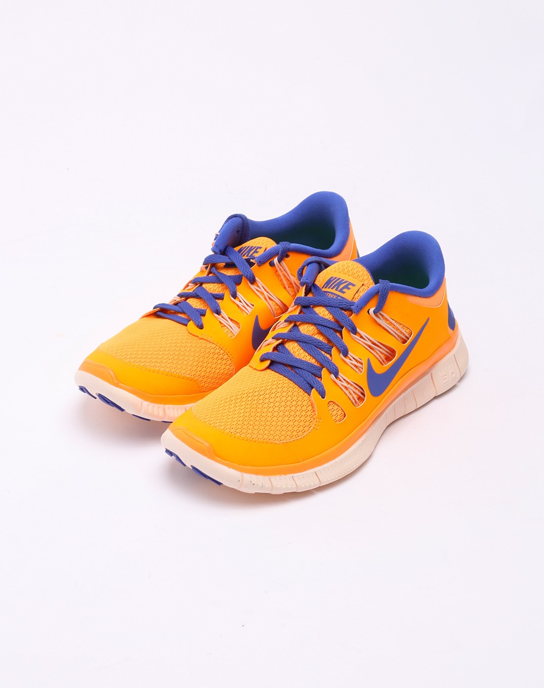 耐克nike男女混合专场-女款橙色free跑步鞋