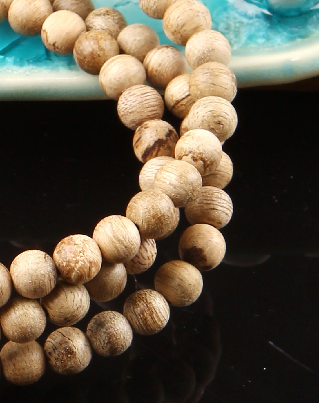 悦木之源 加里曼丹沉香手串6mm 淡奶香味 含油量大