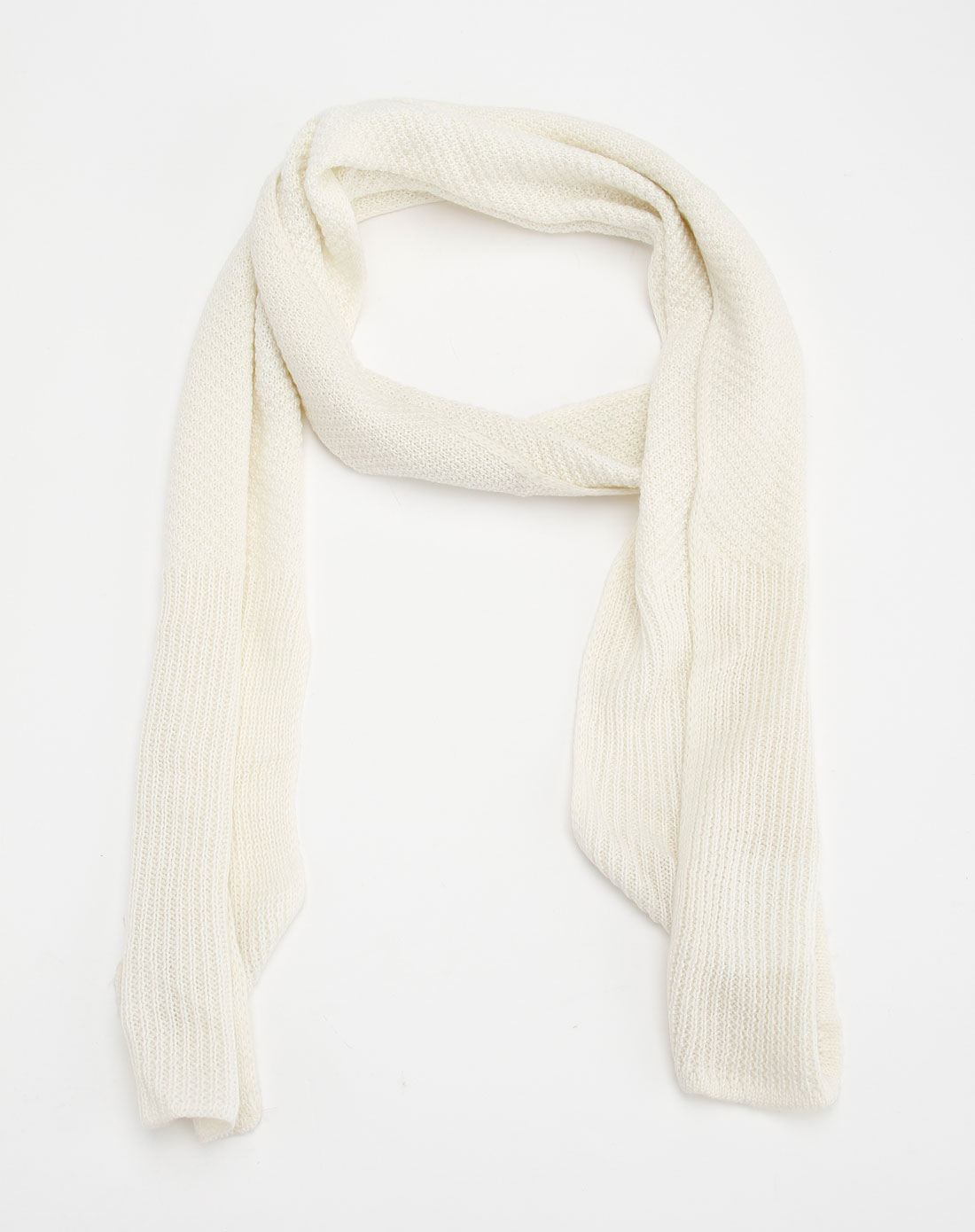 阿迪达斯adidas男装专场-中性白色时尚简约围巾