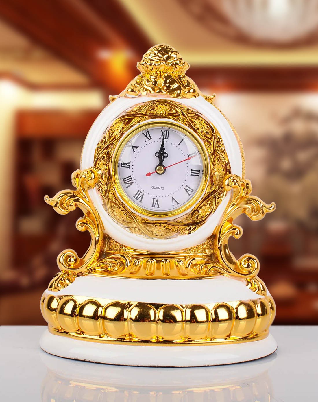 艺贝子 欧式复古摆件古典时钟