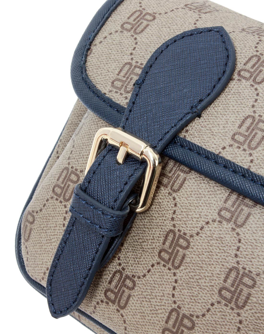 春季新款枕头型拉链pvc配牛皮革包