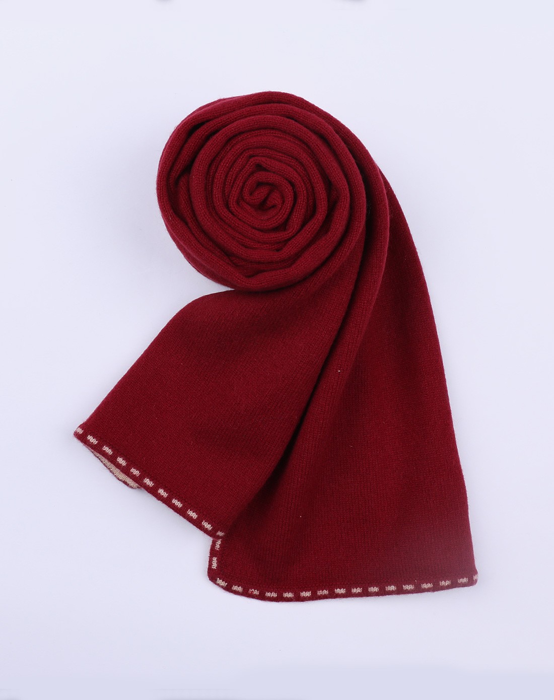 山羊绒100%平针围巾