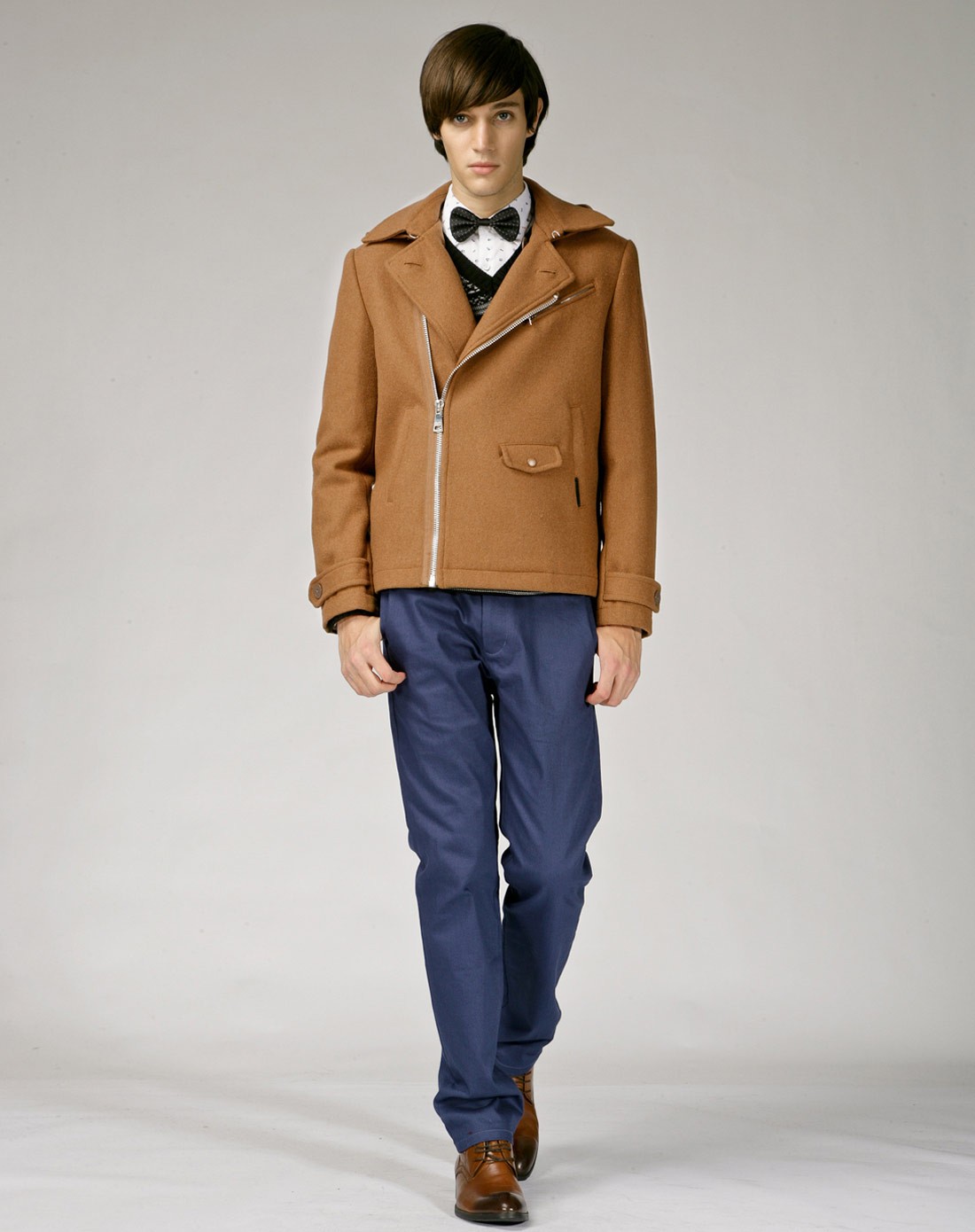 1978男装男款土黄色大衣04606033306_唯品会