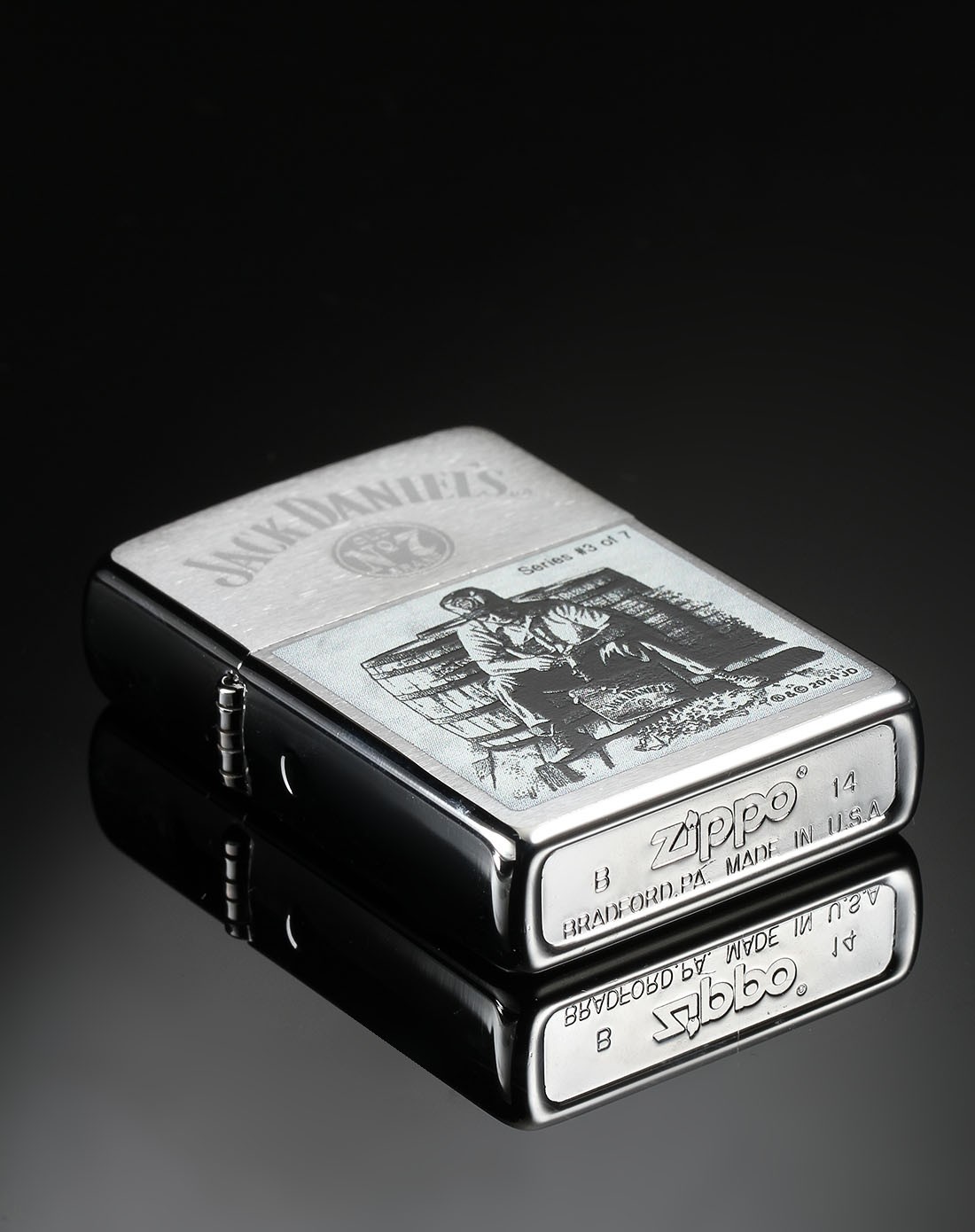 芝宝zippo打火机专场积丹尼纪念版3 杰克丹尼no.728755_唯品会