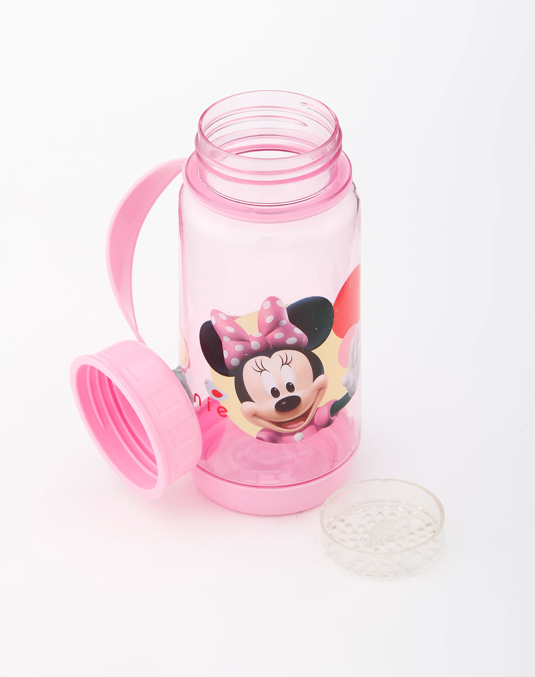 女童粉红色太空水壶 400ml